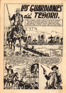 Extrait de Hazañas del Oeste (Toray - 1962) -35- Número 35