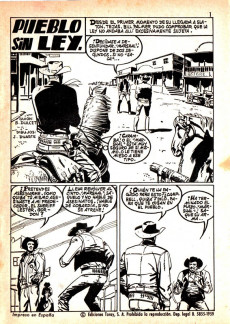 Extrait de Hazañas del Oeste (Toray - 1962) -37- Número 37