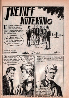 Extrait de Hazañas del Oeste (Toray - 1962) -38- Número 38