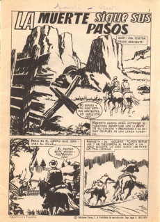 Extrait de Hazañas del Oeste (Toray - 1962) -40- Número 40
