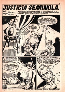 Extrait de Hazañas del Oeste (Toray - 1962) -45- Número 45