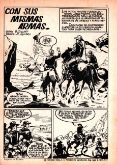Extrait de Hazañas del Oeste (Toray - 1962) -47- Número 47