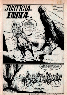 Extrait de Hazañas del Oeste (Toray - 1962) -51- Número 51