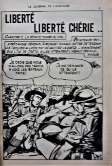 Extrait de Le journal de l'aventure (2e Série - Lutèce) -20- Liberté, liberté chérie