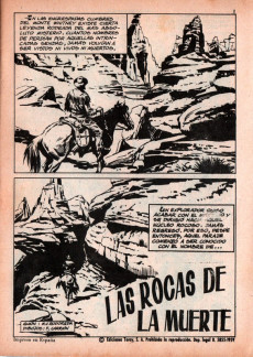 Extrait de Hazañas del Oeste (Toray - 1962) -52- Número 52