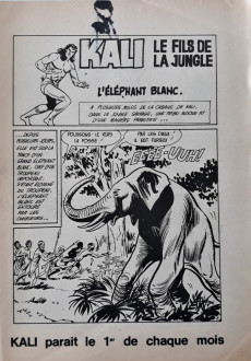 Extrait de Kali (Jeunesse et Vacances) -90- Le fils de la jungle