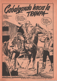 Extrait de Hazañas del Oeste (Toray - 1962) -76- Número 76
