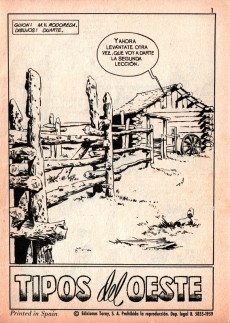 Extrait de Hazañas del Oeste (Toray - 1962) -101- Número 101