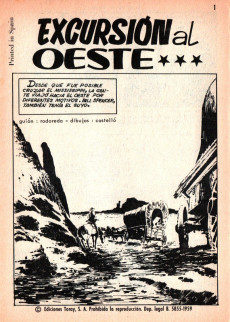 Extrait de Hazañas del Oeste (Toray - 1962) -122- Número 122