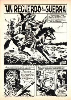 Extrait de Hazañas del Oeste (Toray - 1962) -124- Número 124
