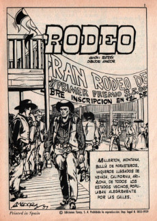 Extrait de Hazañas del Oeste (Toray - 1962) -127- Número 127