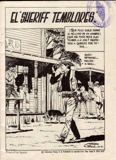 Extrait de Hazañas del Oeste (Toray - 1962) -137- Número 137