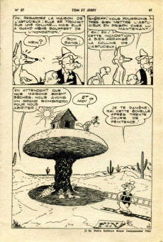 Extrait de Tom et Jerry (Puis Tom & Jerry) (2e Série - Sage) -87- Tom n'y pige que couic !