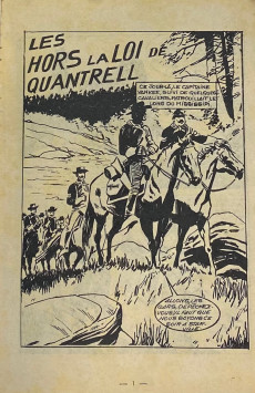 Extrait de Ranch -4- Les hors-la-loi de Quantrell