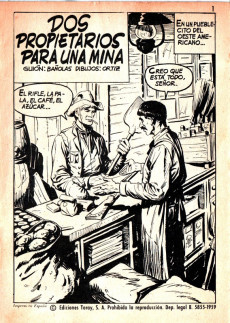 Extrait de Hazañas del Oeste (Toray - 1962) -149- Número 149