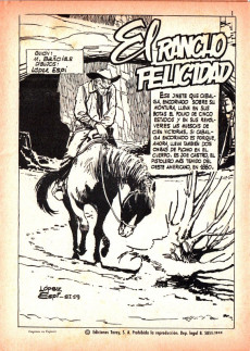 Extrait de Hazañas del Oeste (Toray - 1962) -151- Número 151
