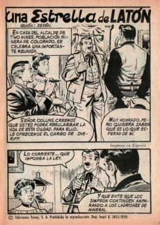 Extrait de Hazañas del Oeste (Toray - 1962) -153- Número 153