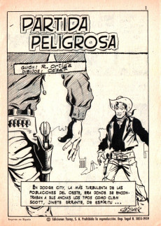 Extrait de Hazañas del Oeste (Toray - 1962) -155- Número 155