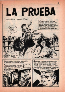 Extrait de Hazañas del Oeste (Toray - 1962) -159- Número 159