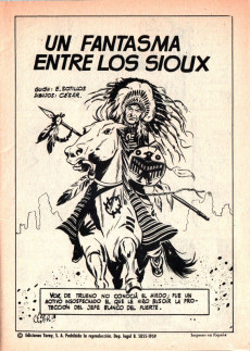 Extrait de Hazañas del Oeste (Toray - 1962) -170- Número 170