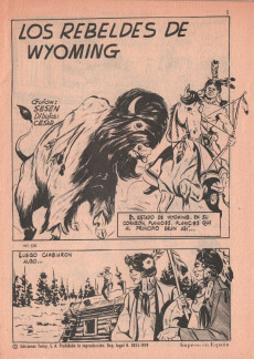 Extrait de Hazañas del Oeste (Toray - 1962) -172- Número 172