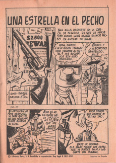 Extrait de Hazañas del Oeste (Toray - 1962) -174- Número 174