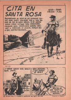 Extrait de Hazañas del Oeste (Toray - 1962) -177- Número 177