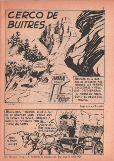 Extrait de Hazañas del Oeste (Toray - 1962) -182- Número 182
