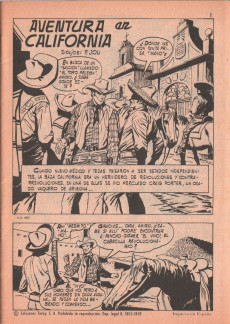 Extrait de Hazañas del Oeste (Toray - 1962) -189- Número 189