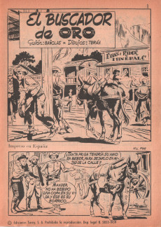 Extrait de Hazañas del Oeste (Toray - 1962) -194- Número 194