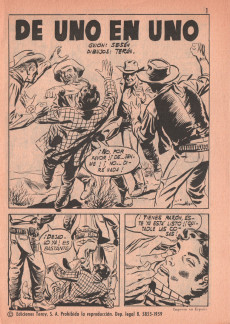 Extrait de Hazañas del Oeste (Toray - 1962) -197- Número 197