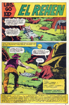 Extrait de Kid Colt (Ediciones Vértice - 1981) -5- El rehén