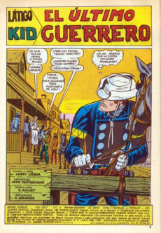 Extrait de Kid Colt (Ediciones Vértice - 1981) -6- El ultimo guerrero