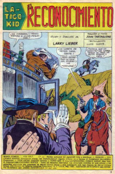 Extrait de Kid Colt (Ediciones Vértice - 1981) -11- El reconocimiento
