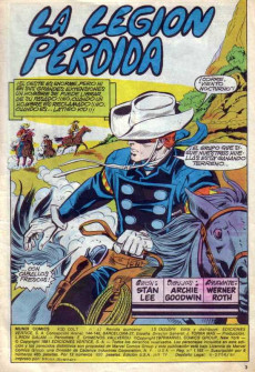 Extrait de Kid Colt (Ediciones Vértice - 1981) -13- La legion perdida