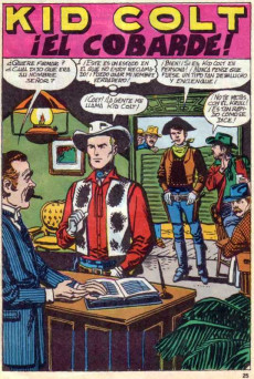 Extrait de Kid Colt (Ediciones Vértice - 1981) -14- ¡La caída de un héroe!