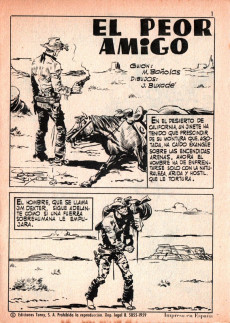 Extrait de Hazañas del Oeste (Toray - 1962) -202- Número 202