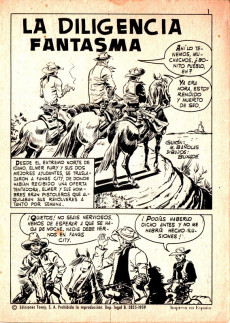 Extrait de Hazañas del Oeste (Toray - 1962) -203- Número 203