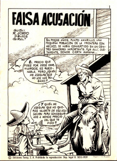 Extrait de Hazañas del Oeste (Toray - 1962) -205- Número 205