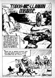 Extrait de Hazañas del Oeste (Toray - 1962) -206- Número 206