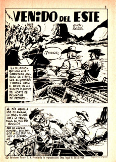 Extrait de Hazañas del Oeste (Toray - 1962) -211- Número 211