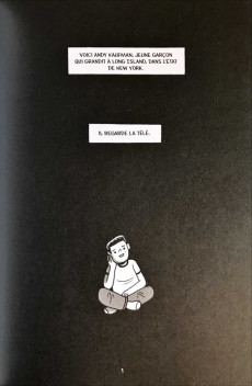 Extrait de L'incroyable Andy Kaufman