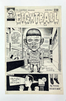 Extrait de (AUT) Clowes - Original Art: The Daniel Clowes Studio Edition