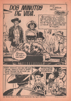 Extrait de Hazañas del Oeste (Toray - 1962) -235- Número 235