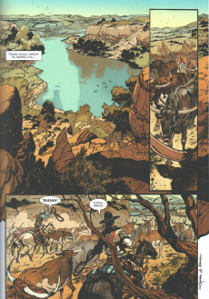 Extrait de Tex (en portugais - A Seita) -2- O homem das pistolas de ouro