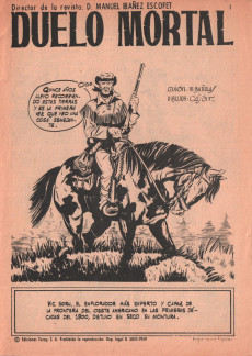 Extrait de Hazañas del Oeste (Toray - 1962) -241- Número 241
