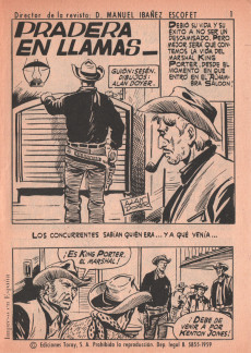 Extrait de Hazañas del Oeste (Toray - 1962) -242- Número 242