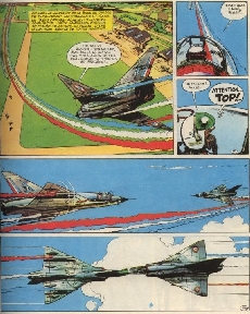 Extrait de Tanguy et Laverdure -9b1978- Les anges noirs