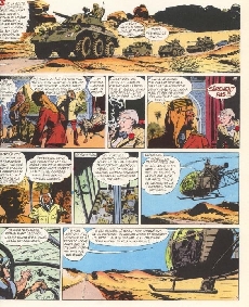Extrait de Tanguy et Laverdure -14b1981- Baroud sur le désert