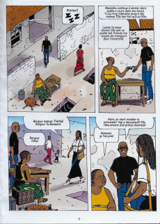 Extrait de Les aventures de Mamisha -b2021- Le prof d'anglais